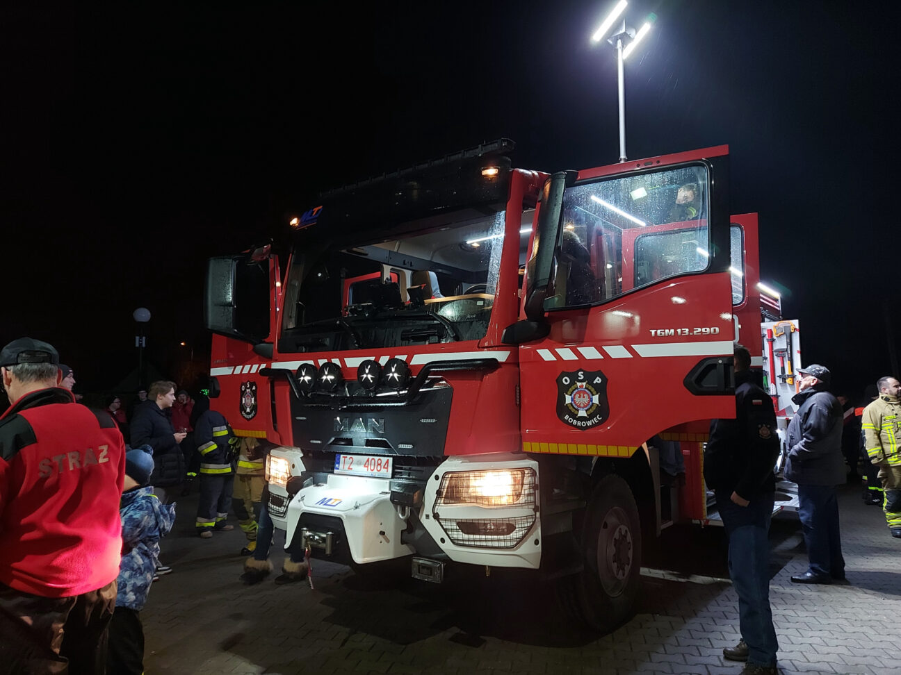 Nowy wóz strażacki OSP Bobrowiec